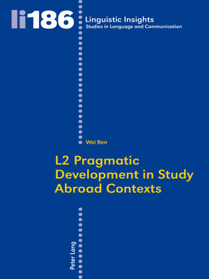 cover image of L2 Pragmatic Development in Study Abroad Contexts